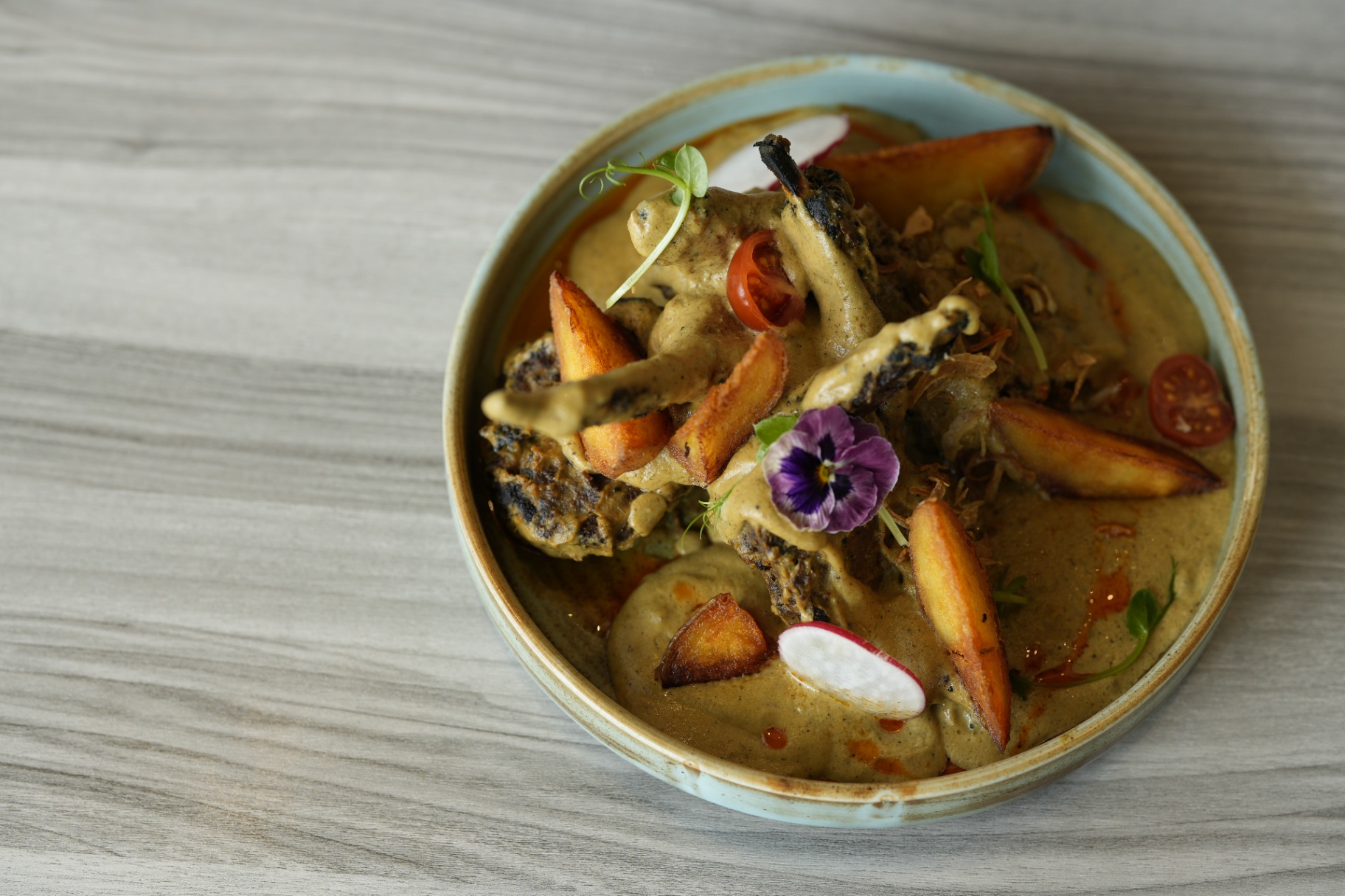 Stonewater signature lamb curry