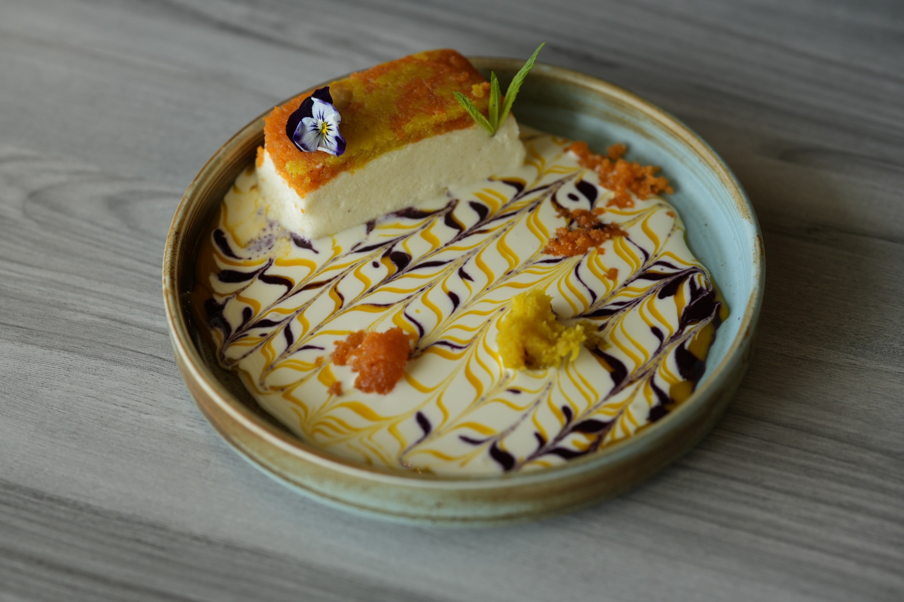 Stonewater mango dessert